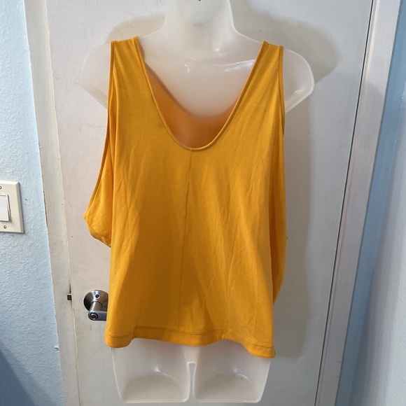PrAna Mariposa Orange Tank Top Size XL - Picture 8 of 11